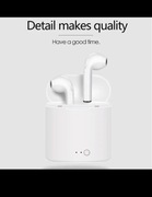 Słuchawki bezprzewodowe białe 