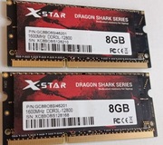 Zestaw (2x8GB) 1,35v PC3L 1600MHz  X-Star Dragon 