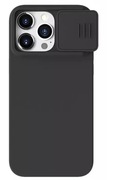 Etui iPhone Nillkin CamShield 14 Pro pokrowiec z osłoną na aparat czarny