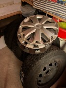 komplet kół ( felgi stalowe + opony )VW GOLF 175/60 R14  (4 szt)