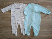 2 x Pajacyk niemowlęcy Carter's rozm. 62/68 - 3/6 m-cy