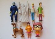 Zestaw figurki Scooby Doo potwory Hanna Barbera 7 sztuk