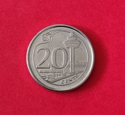 Moneta 20 centów 2013, Singapur