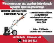 Wynajem Szlifierki jednotalerzowej Husqvarna  