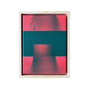 Abstrakcja - art1ns1d3 - obraz - akryle na płótnie w ramie