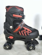 Wrotki dziecięce regulowane Power Superb – Rozmiar M. 32-36