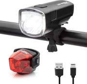 LED-MARTIN Zestaw świateł rowerowych