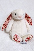 Nowy królik Jellycat z truskawkami w uszach i na stópkach ok.28cm
