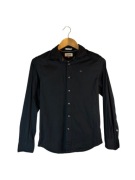 Koszula Tommy Hilfiger granatowa z logiem s