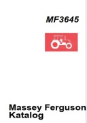 Katalog części Massey Ferguson MF 3645 ENG