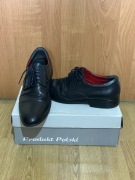 Okazja!! Skórzane eleganckie buty firmy KamPol