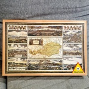 PIATNIK 1500 Puzzle – Stara Mapa Austrii (5425) – NOWE / UNIKAT!