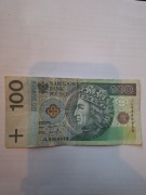 Banknot 100 zł RADAR JL 9966699