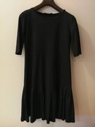 MaxMara  Grafitowa sukienka bawełniana  - rozmiar S NOWA