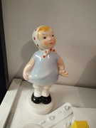 Piękna wielka sygnowana figurka