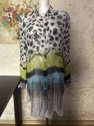 MARC CAIN bluzka / tunika 100% jedwab