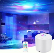 LED Star Projector Galaxy Projector Lampka do sypialni z pilotem