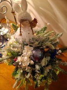 Flowerbox świąteczny stroik świąteczny