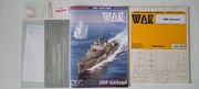 ORP Garland 1:200 WAK Zestaw (wręgi, relingi, laser, lufy, bandera)