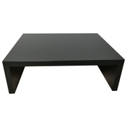 Czarna podstawka pod laptopa | Ergonomiczna | Clean Desk