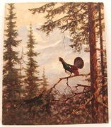 Georg (George) Majewicz Głuszec ok. 1960 olej na płótnie