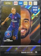 PANINI UPDATE 2017 FIFA 365 GAME CHANGER PSG LUCAS UE113