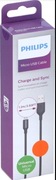 Kabel Philips USB - microUSB typ B 1,2 m czarny