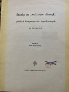 Etiudy na podwójne dźwięki polskich kompozytorów współczesnych na fortepian