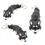 Breloczek 3D w kształcie pieska – Husky