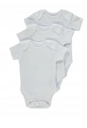 3 pak body krótki Rękaw George 0-3 m 62