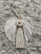 Anioł. Makrama. Chrzest. Roczek. święta. Mikołajki