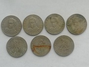 Zestaw 7 monet 20 zł Marceli Nowotko 1974 rok ze znakiem mennicy 