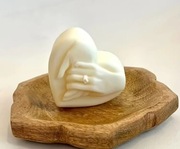 Świeczka Serce Podziękowanie Chrzest Komunia Święta Ślub Urodziny Prezent 