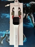 Smartwatch Apple Watch Series 4 40mm GPS + Celullar srebrny + biały pasek