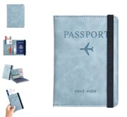 KLAMRA MAGNETYCZNA RFID OKŁADKA PASZPORTU PODRÓŻNEGO ETUI NA PASZPORT