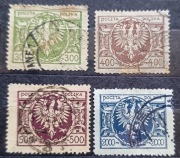 Orzeł 1923 r. Nominały. Polska
