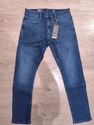 Spodnie jeansy s.Oliver QS RICK Slim Fit dżinsy granatowe męskie 33/32