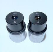 PZO, Zeiss mikroskop MST, SM XX okulary 12x 34 mm