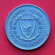 50  Mils  1971 r  -    Cypr    stan !!!