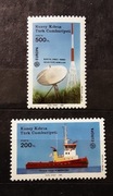 CYPR TURECKI 1988 CEPT  statek transport piękna czysta seria 5 €