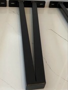 Metalowe 70 cm, nogi loftowe z profilu  