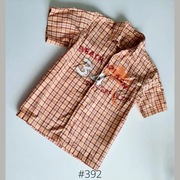 Koszula w kratę Marks & Spencer 9lat 134cm nadruk