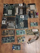 Złom komputerowy  płyty główne retro z komp. Adax Optimus