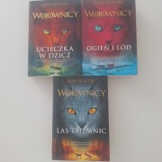Zestaw  tom 1-3, Wojownicy Erin Hunter 