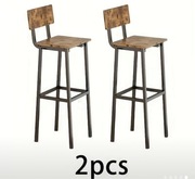Dwa krzesła barowe