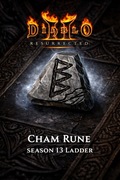 Diablo 2 Resurrected RUNA CHAM ROTW Warlock Ladder s13