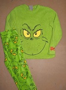 The Grinch strój przebranie piżama M/L