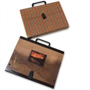 Zestaw teczek 2x teczki prace plastyczne przedszkole szkola plastyk