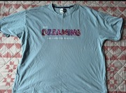 Next L bluzka T-shirt góra od piżamy piżama cekiny niebieska szara