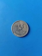 Moneta Belgia 5 franków 1986 r.